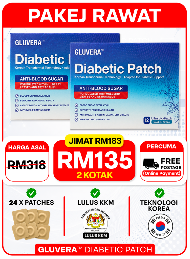 PROMO JUNE ( 2 KOTAK GLUVERA DIABETIC PATCH )
